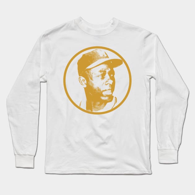 HENRY LOUIS HANK AARON Long Sleeve T-Shirt by MufaArtsDesigns